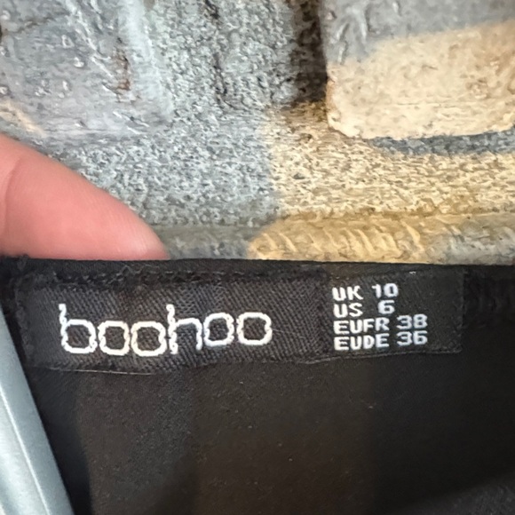 Boohoo Black Long Sleeve Top - Picture 2 of 5